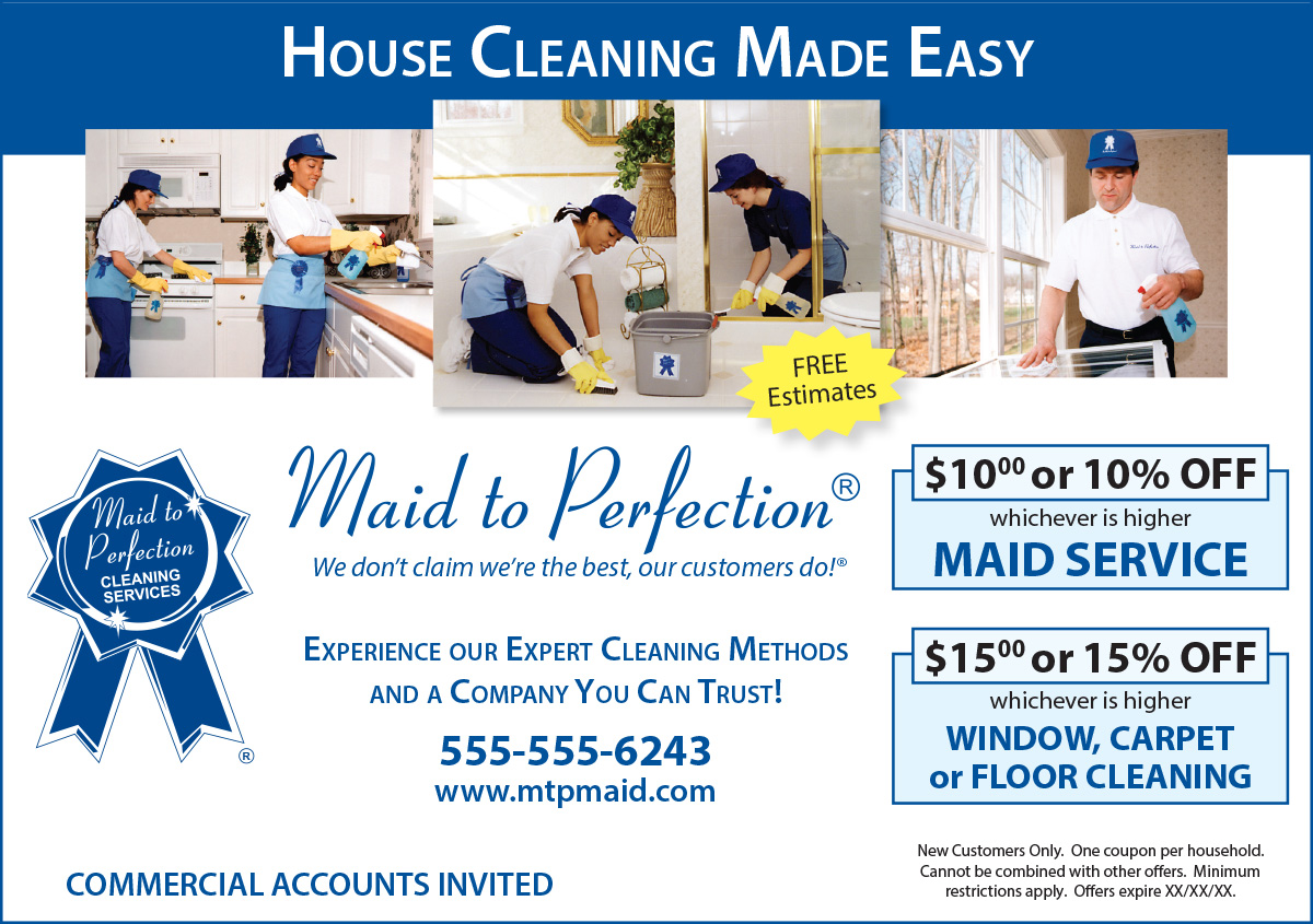 Maid to Perfection&reg; of Sarasota-Manatee Clipper ad